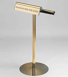 Maitre'd Menu Stand